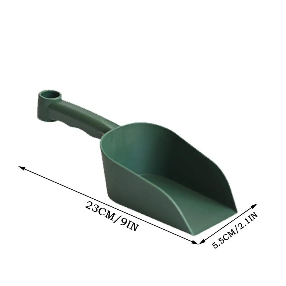 Garden Spade Lightweight Portable PP Succulent Tools Sturdy Non-Slip Comfortable Grip Cat Litter Spades For Indoor Planting Oasis Select Green