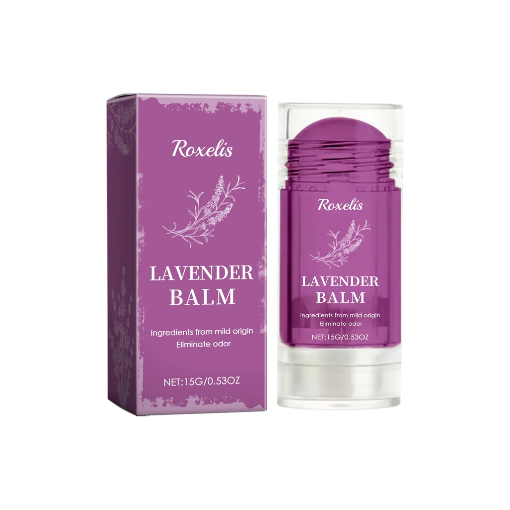 Roxelis Lavender Solid Perfume Balm | Portable Floral Scent 15g