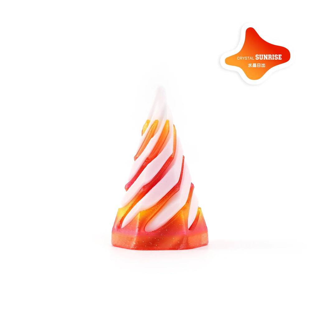 3D Printed Helix Screw Rotating Toys Stress Reducing Tool Pyramid Passthrough Sculpture Spiral Cone Ornaments Home Decoration Oasis Select Style 15