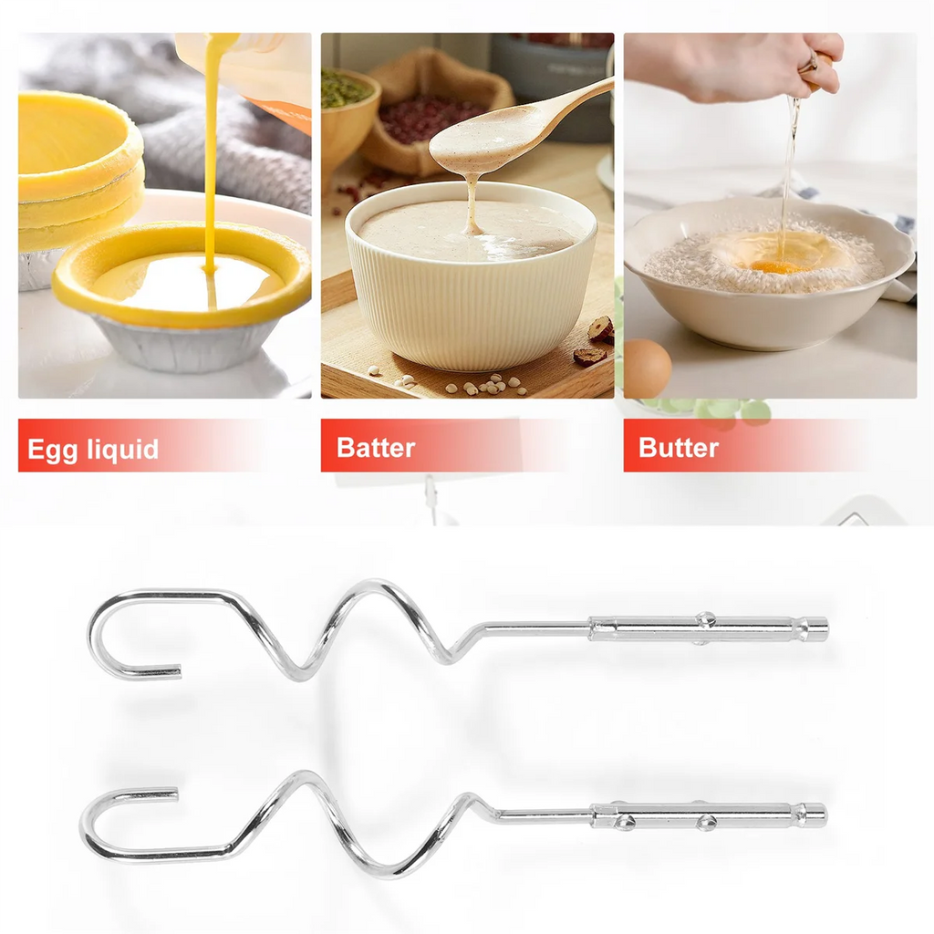 Economical Electric Hand Mixer 7-Speed Handheld Egg Whisk Kitchen Egg Sticks Dough Hooks Oasis Select