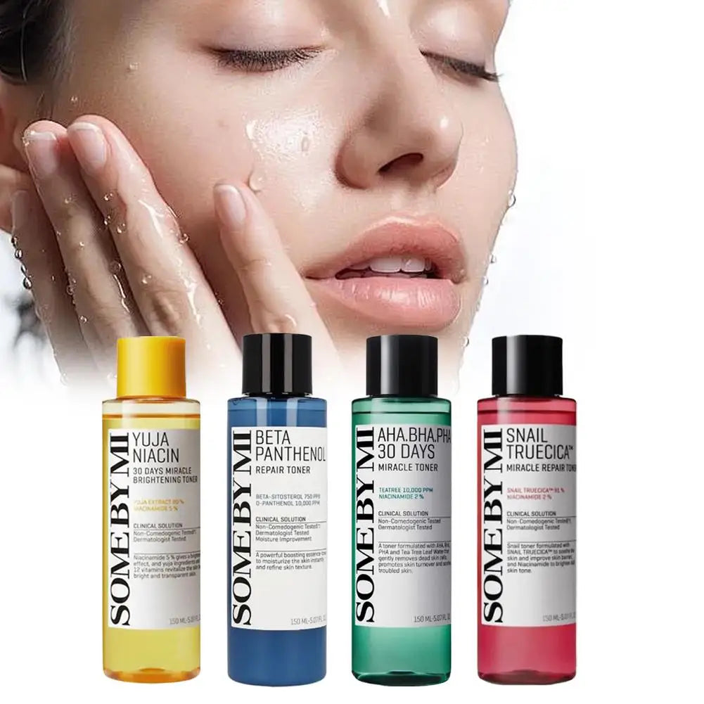 AHA BHA PHA 30 Days Miracle Toner, Face Cream & Eye Cream Skincare Set Oasis Select