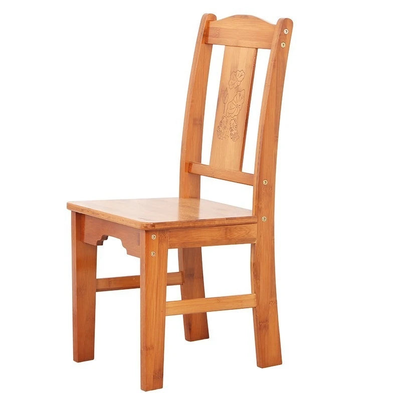 Small stool, square stool, round stool, backrest chair, small bamboo stool, low stool, children's dining chair, home living room Oasis Select