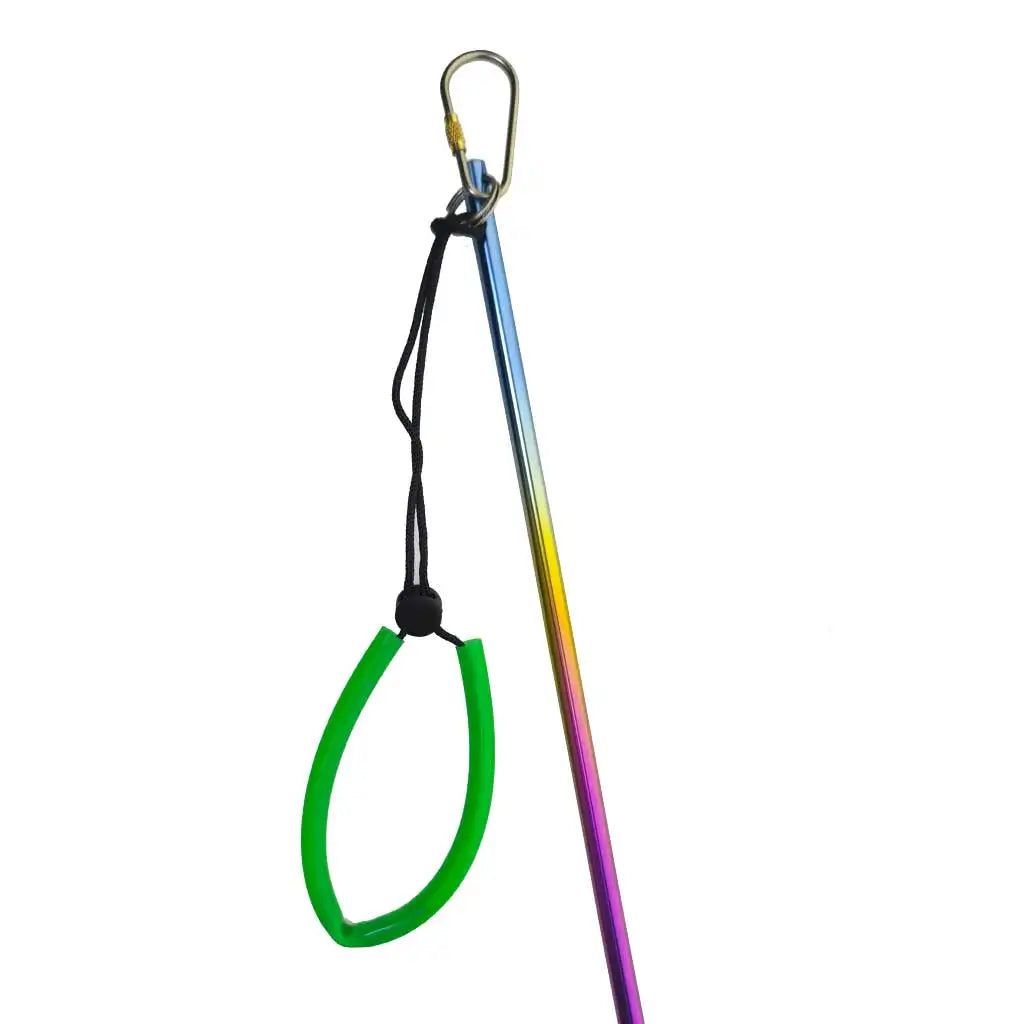 Titanium Scuba Diving 350mm Titanium Alloy Dividing Lobster Stick Pointer Rod With Lanyard Underwater Oasis Select