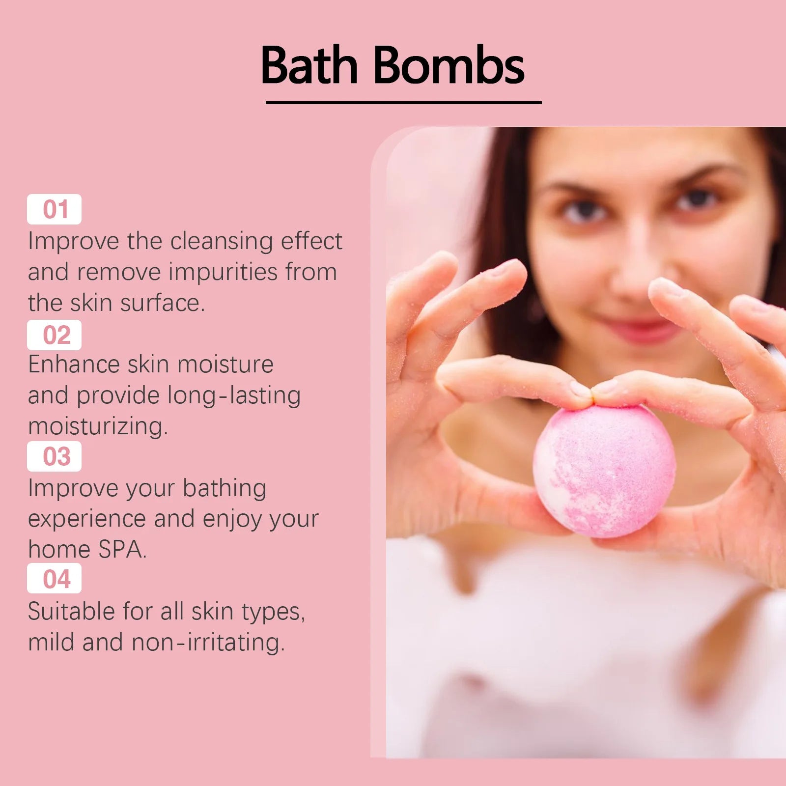 OceAura Christmas Bath Bombs Gift Set – Kids & Adults Bath Bombs Gift Set Oasis Select