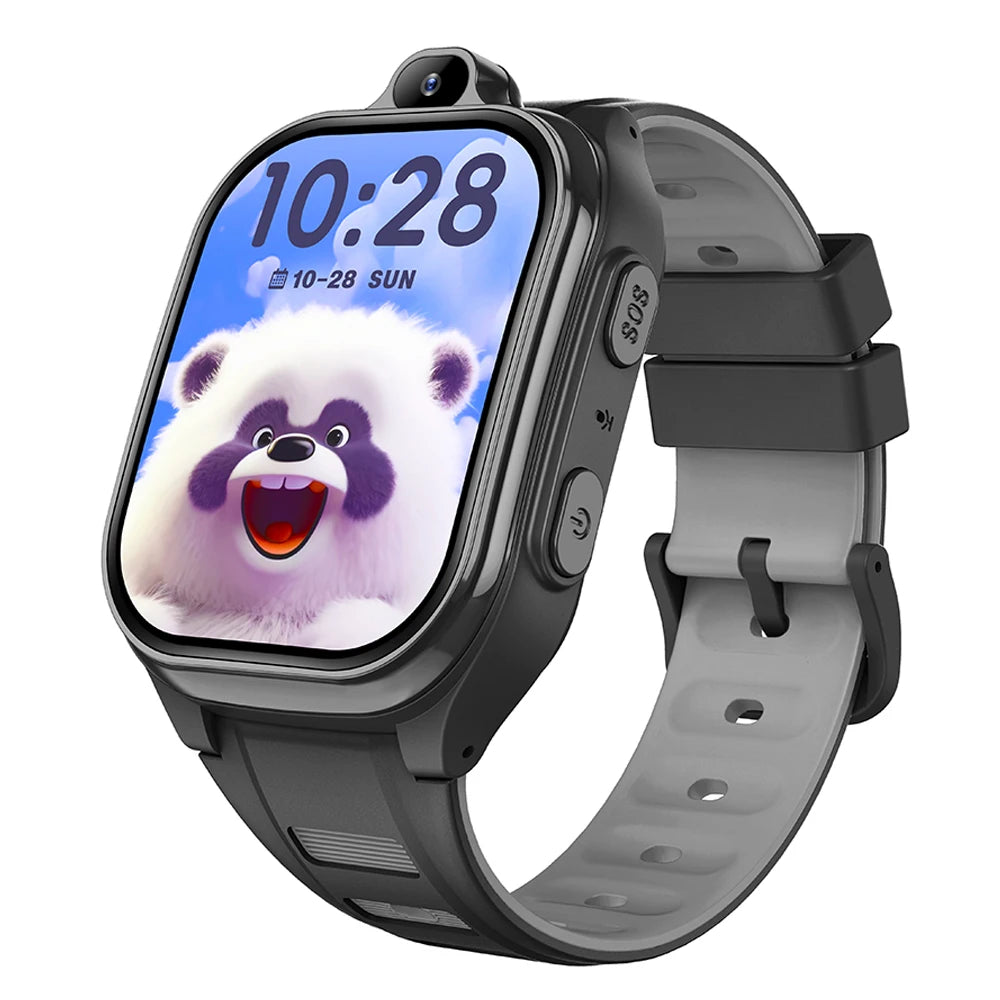 4G Kids Smart Watch Video Call GPS Wifi Location SOS Call Back Monitor Smart Watch Children HD Camera 2+16G APP Download Gifts Oasis Select BKBKS 2GB RAM 16GB ROM