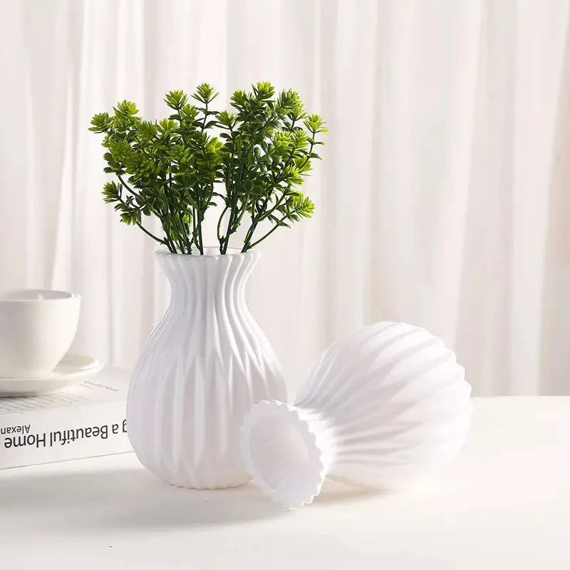 Nordic-Style Luxe-Chic Vase for Living Room or Dining Table Floral Arrangements and Home Decor Living Room Decoration Oasis Select