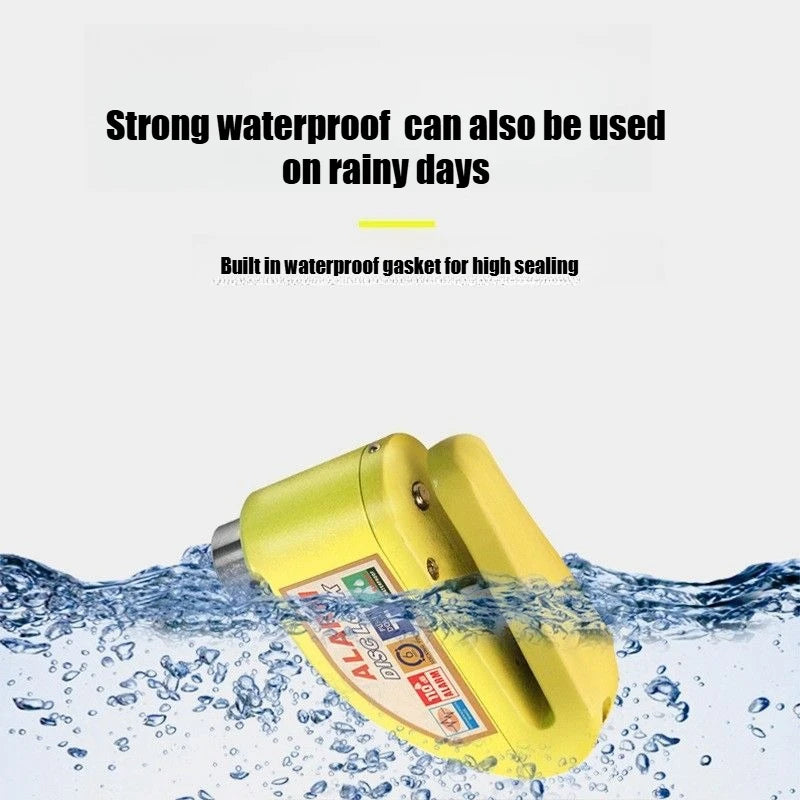 JUSTINLAU Motorcycle Alarm Disc Lock 130dB Anti-Theft Security Brake Disc Lock Waterproof Universal for Scooter Bike Motorbike Oasis Select