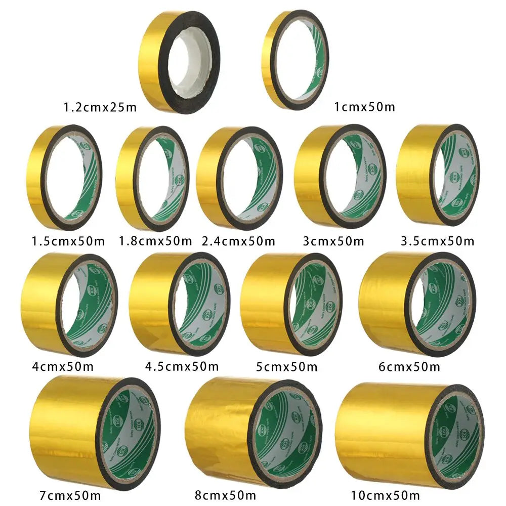 Adhesive For Decoration Decoration Tape Laser Golden Tape Reflective Oasis Select