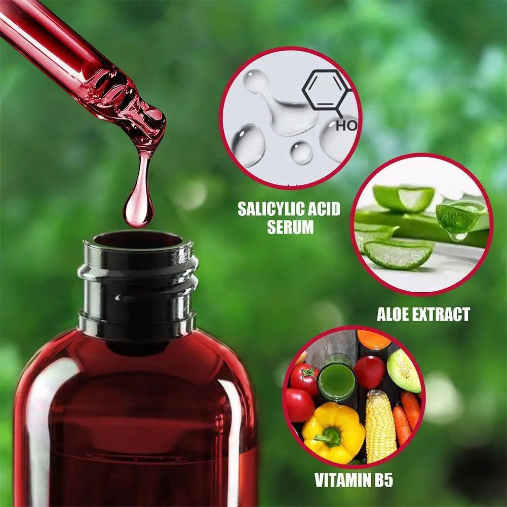 1/2PCS Salicylic Acid Shrink Pores Serum Exfoliating Moisturizing Nourish Smooth Pores Repair Essence For Acne Blackhead & Pores Oasis Select