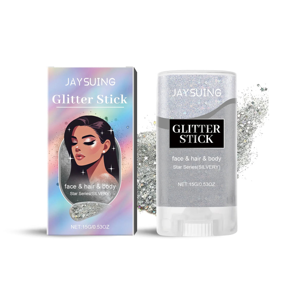 Glitter Gel Stick – Face Body & Hair Shimmer Makeup | 6 Shades