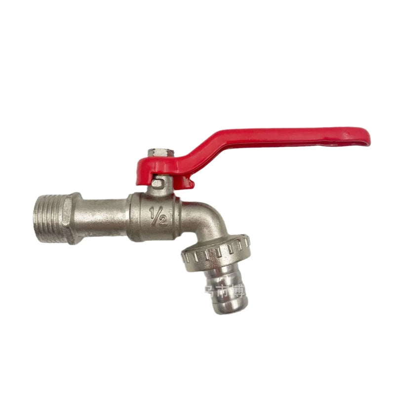 Zinc Alloy 1/2 Gardening Faucet Stretching Handle Garden Faucet Cross-border Dedicated Faucet with Washing Machine Nozzle Oasis Select