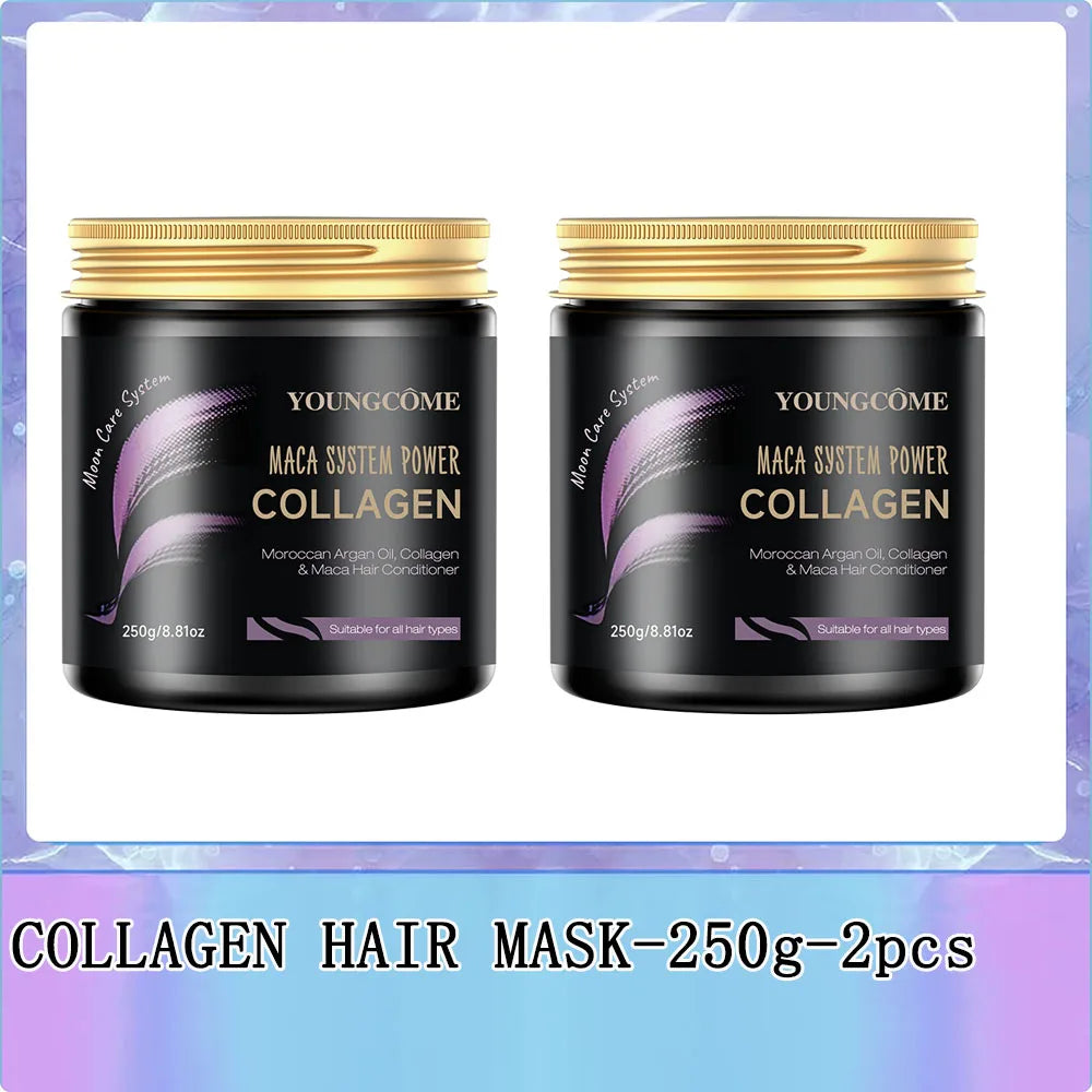 YOUNGCOME Collagen & Keratin Hair Mask – Frizz Control 250g