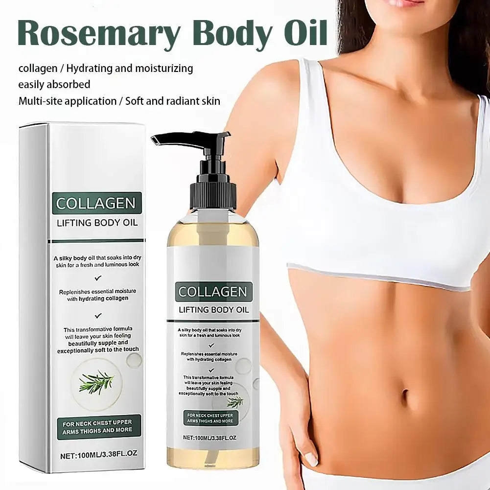 Collagen Lifting Body Oil – Firming, Deep Hydration & Rosemary Firming Body Oil Oasis Select