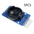 5PCS DS3231 AT24C32 IIC Module Precision RTC Realtime Clock Module AT24C32 ZS042 for Arduino Memory Module Oasis Select 5Pcs