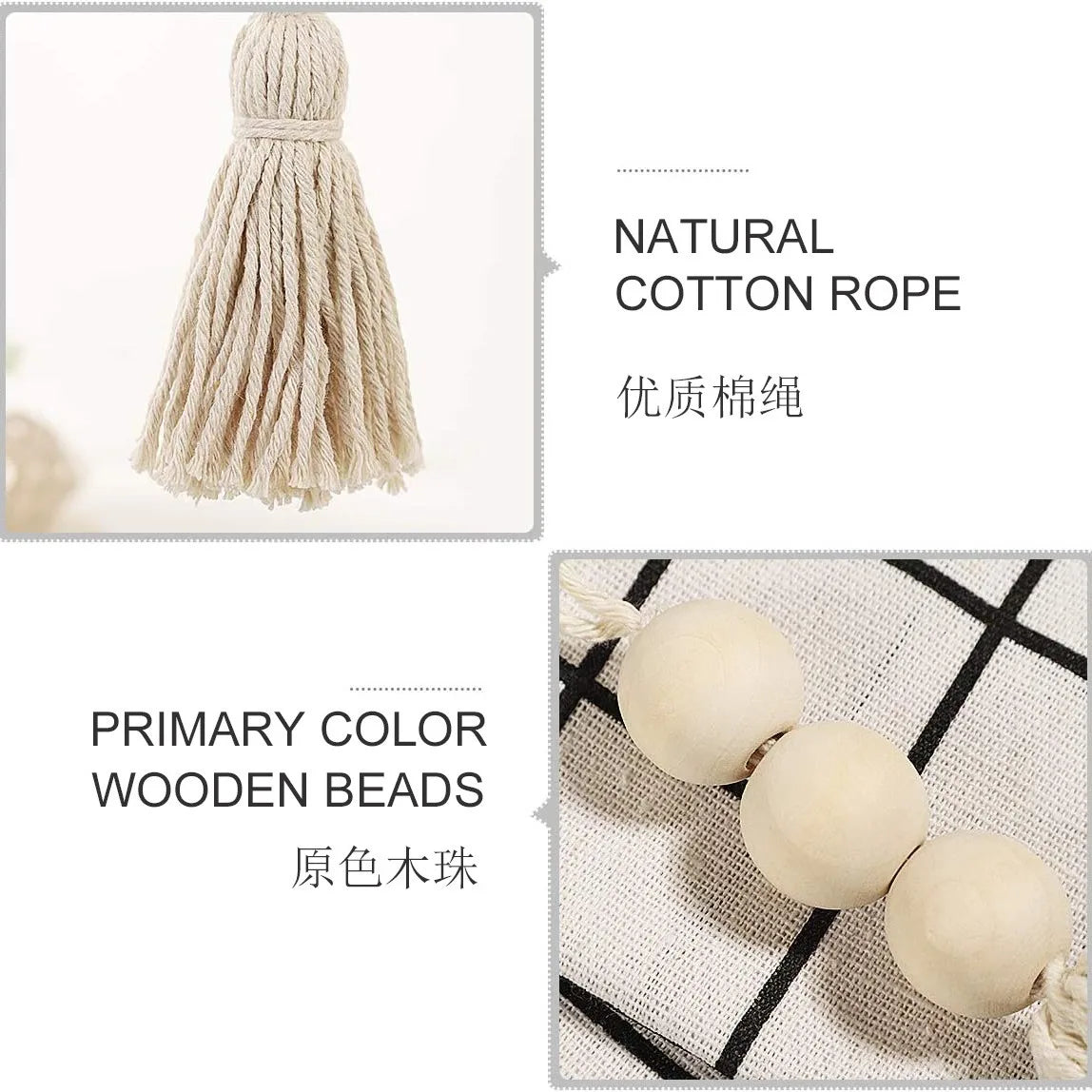 4/8Pcs Tassel Ornaments DIY Crafts Modern Boho Hanging Decorations Tassel Pendants for Backdrop Dorm Bedroom Curtain Home Decor Oasis Select
