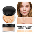 Translucent Loose Setting Powder Long Lasting Oil Control Smudge Proof Lightweight Weightless Makeup Finishing Makeup Cosmetics Oasis Select 2Honey