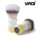 YAQI Milk Tea Synthetic Wet Shaving Brush – Travel Size