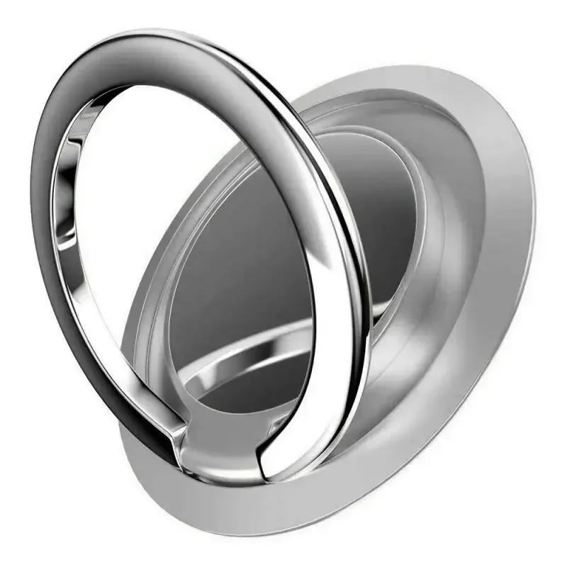 1/2pcs 360 ° Rotatable Ring Phone Holder, General Motors Magnetic Holder, Phone Back Sticker Pad Holder, Holder Oasis Select Silver