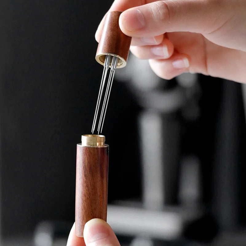 Stainless Steel Coffee Powder Tamper Espresso Powder Stirrer Distributor Leveler WDT Tools Cafe Stirring Barista Accessories Oasis Select