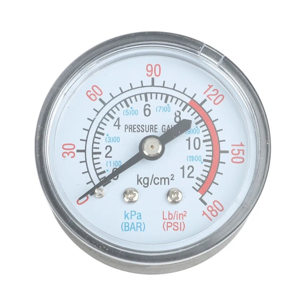 Air Compressor Pressure Gauge 1/4" BSP 0-180 PSI 0-12 Bar Pressure Gauge Oasis Select Default Title