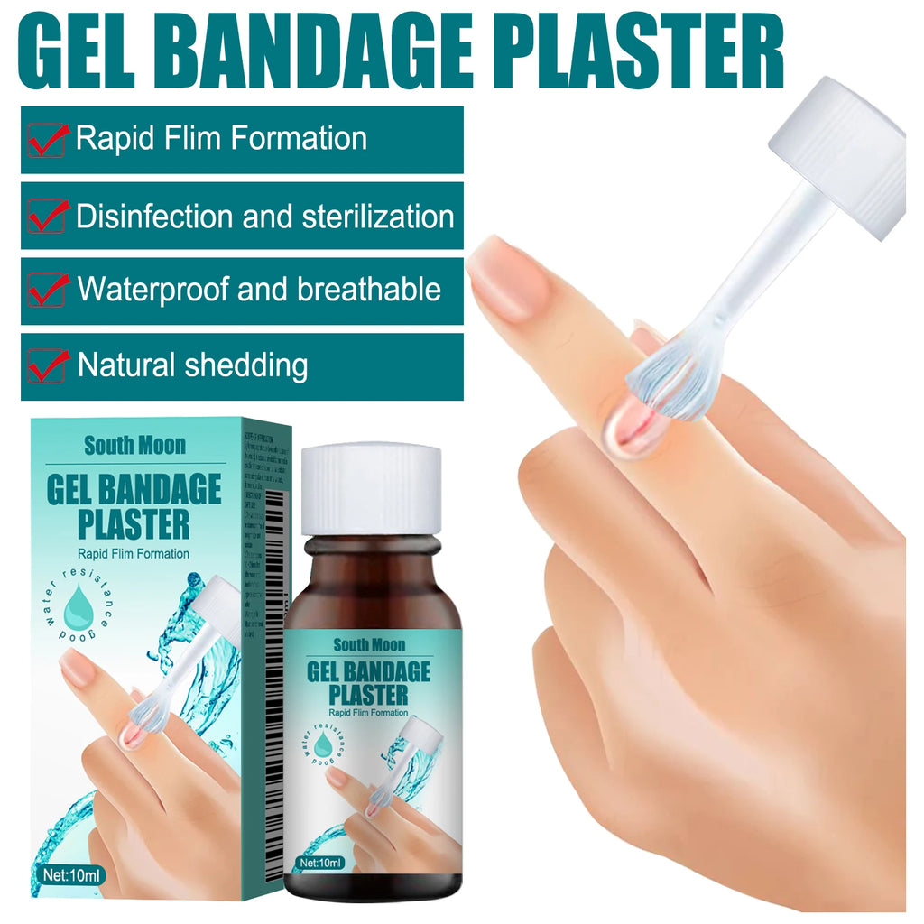 Quick Dry Gel Skin Liquid Plaster Breathable Bandage for Minor Cuts Scrapes Wounds & Dry Cracked Skin Waterproof Liquid Bandage Oasis Select