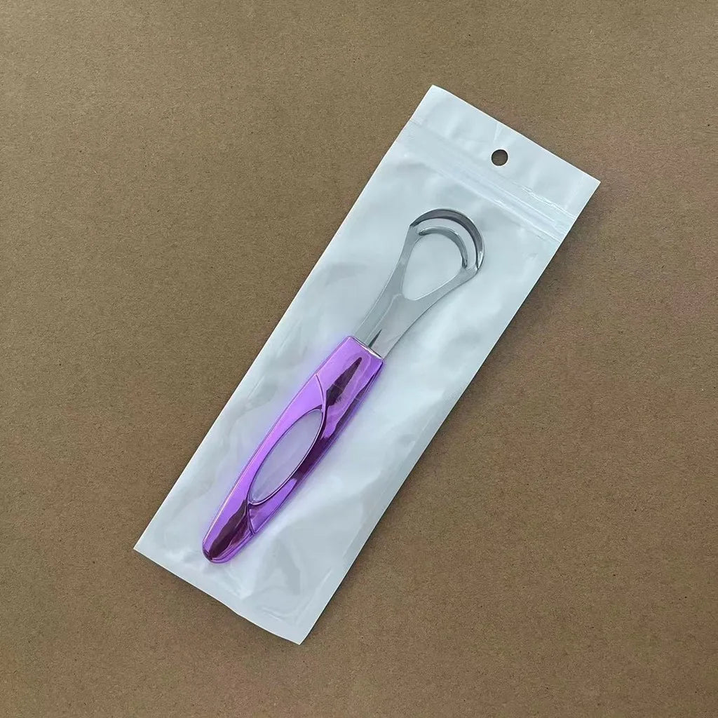 Stainless Steel Tongue Cleaner – Double Scraper, Fresh Breath