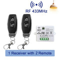 RF 433MHz Wireless Remote Light Switch 10A Relay AC 110V 220V Wireless Remote Switch Oasis Select 2Remote 1Receiver