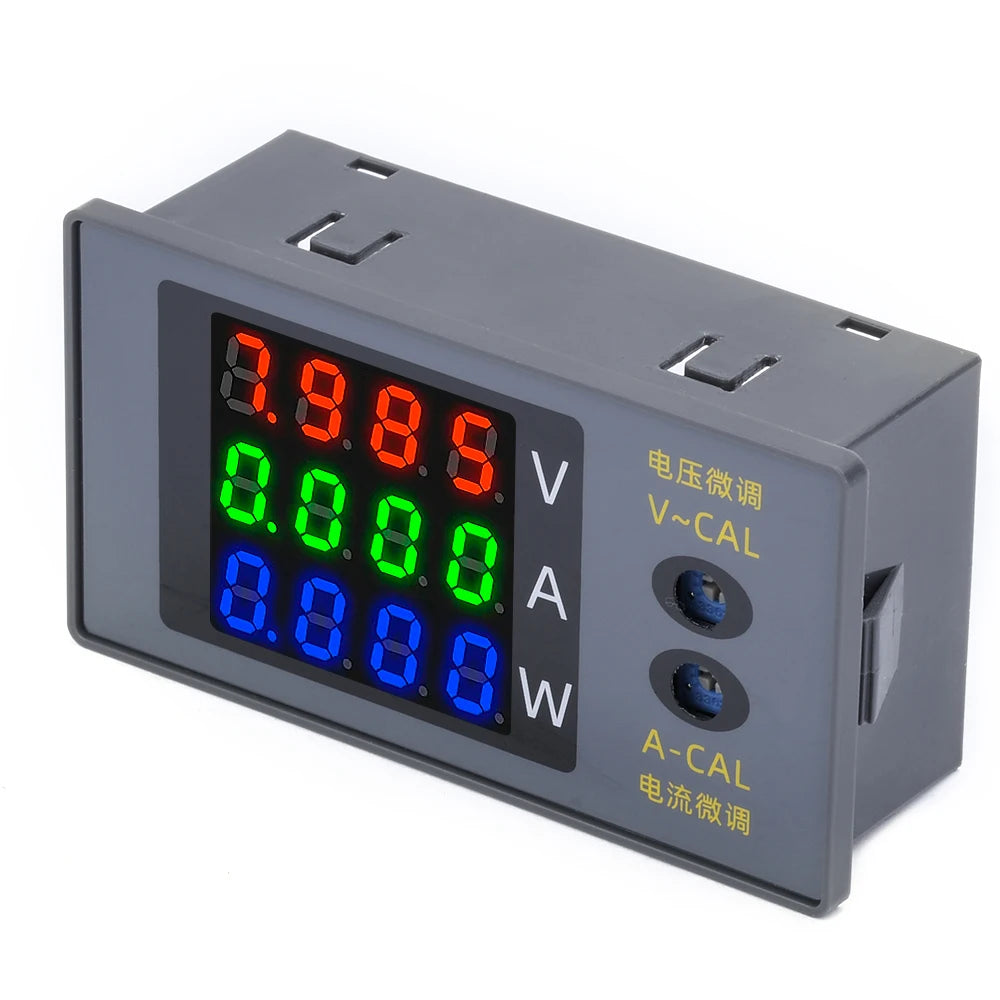 Digital Voltmeter Ammeter Wattmeter Voltage Current Energy Meter DC 0~100V 10A 1000W High Precision Power Meter Oasis Select