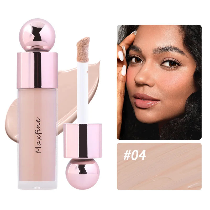 MAXFINE Liquid Concealer – Pore Blurring, Oil Control, Long Lasting Liquid Concealer Oasis Select 04