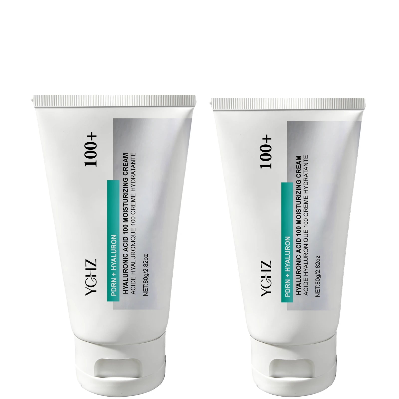 YCHZ Hyaluronic Acid Moisturizing Cream – Korean Skincare 80g Face Moisturizing Cream Oasis Select 2Pcs 80g