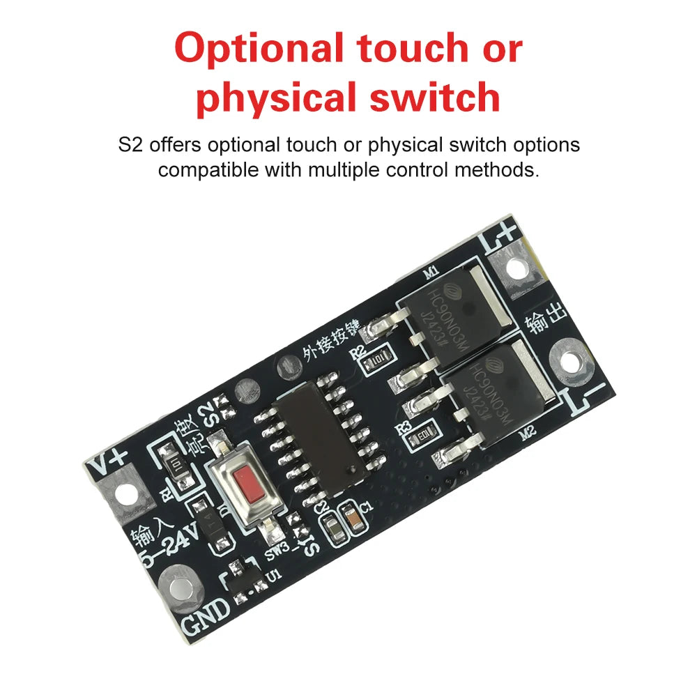 100W LED Dimming Module with Soft Start Stop Function Energy Efficient Driver Module for Low Voltage LED Strip Lighting Oasis Select