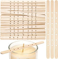 30/50pcs 7 Holes Wooden Candle Wick Holder for Candle Making Candle Wick Centering Devices, DIY Candle Making Tools Oasis Select 50pcs