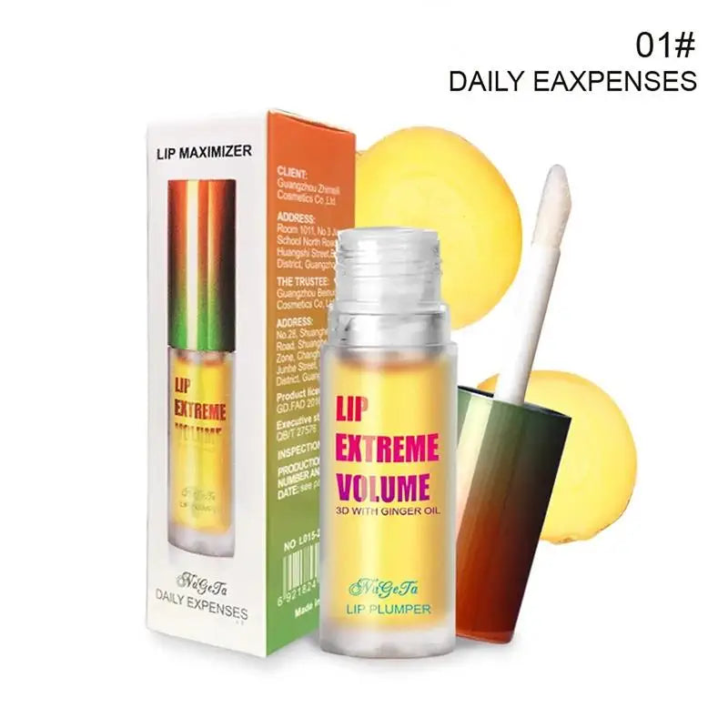 BIOAOUA Lip Plumper Oil Serum – Instant Volume & Hydration Lip Plumper Serum Oasis Select