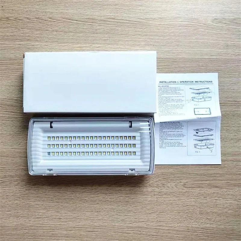 IP65 LED Emergency Light – 450 Min Backup | Auto Power Outage