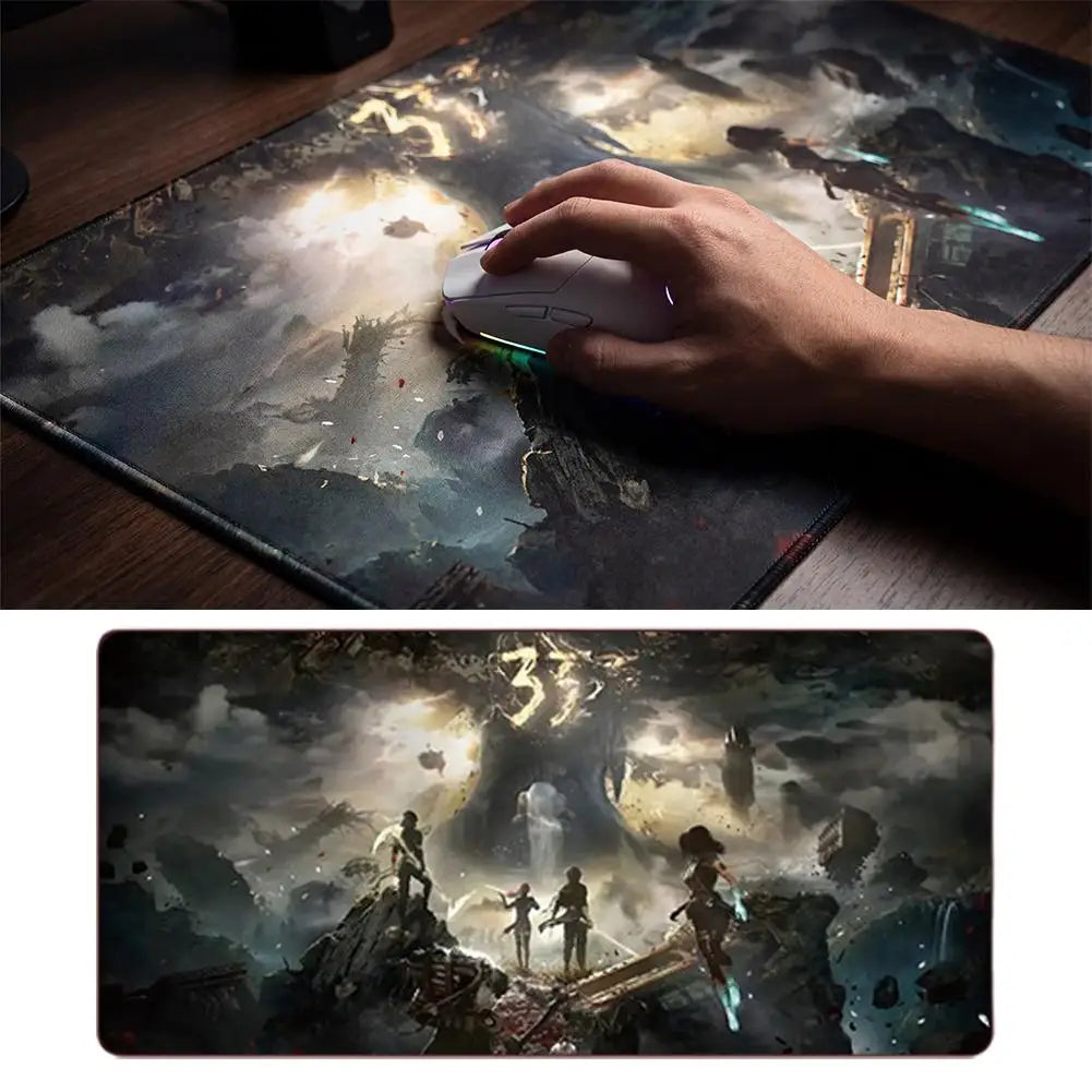 Clair Obscur Expedition 33 Large Gaming Mouse Pad Desk Mat Gaming Desk Mat Oasis Select