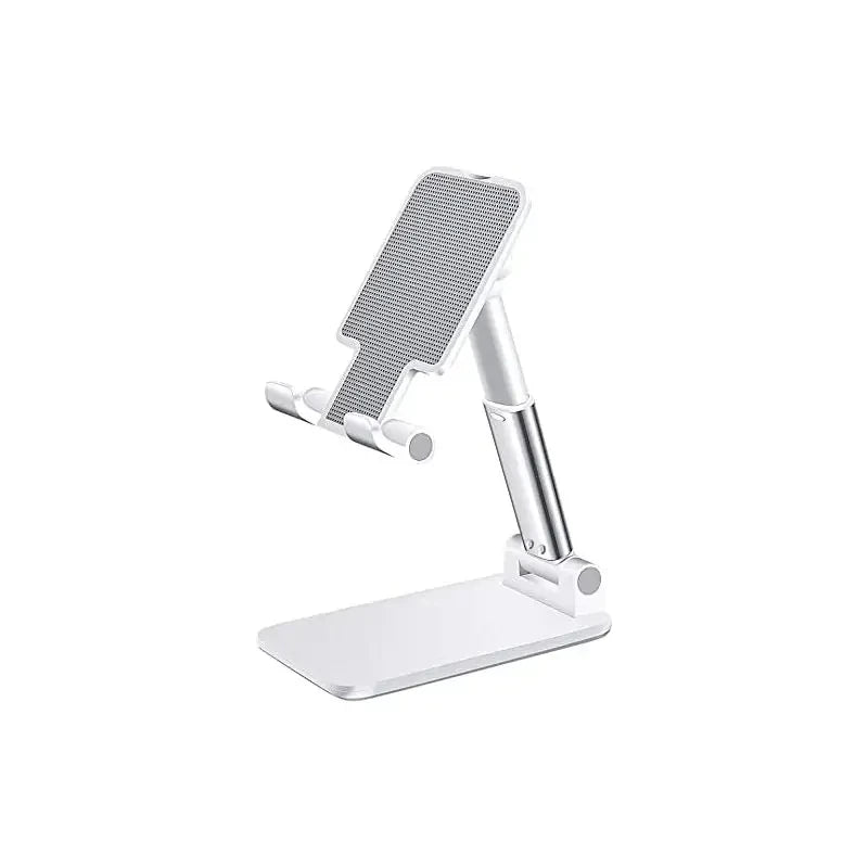 Desk Mobile Phone Holder Stand For IPhone IPad Xiaomi Adjustable Desktop Tablet Holder Universal Table Cell Phone Stand Oasis Select WHITE