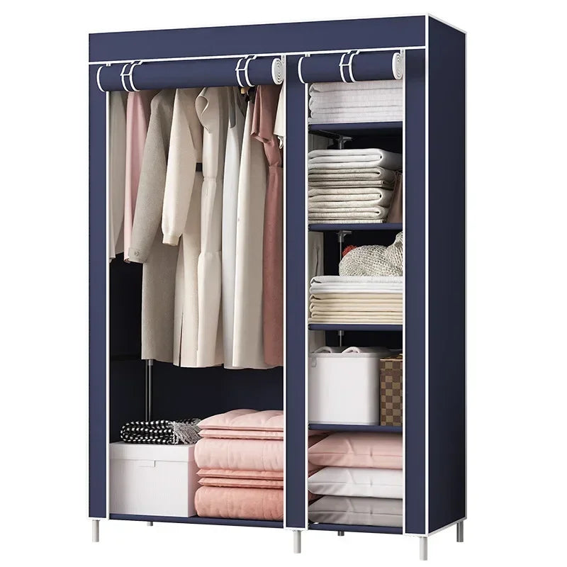 Multi-functional Simple wardrobe storage Firm and durable storage Stylish, simple and mical non-woven wardrobe Durable Oasis Select