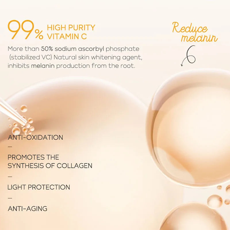 LAIKOU Vitamin C Face Cream Set – 5-Piece Korean Skincare Kit Korean Skincare Set Oasis Select