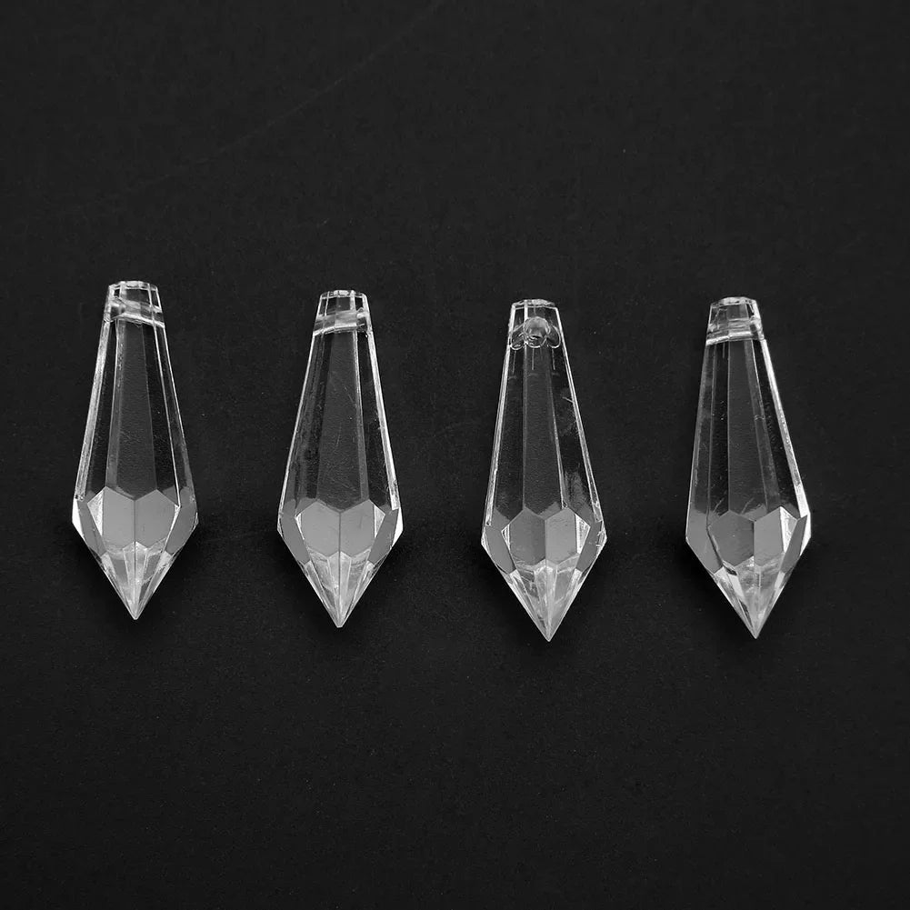 30-Pack Crystal Acrylic Bead Pendants – Wedding & Party Decor Party Bead Pendants Oasis Select