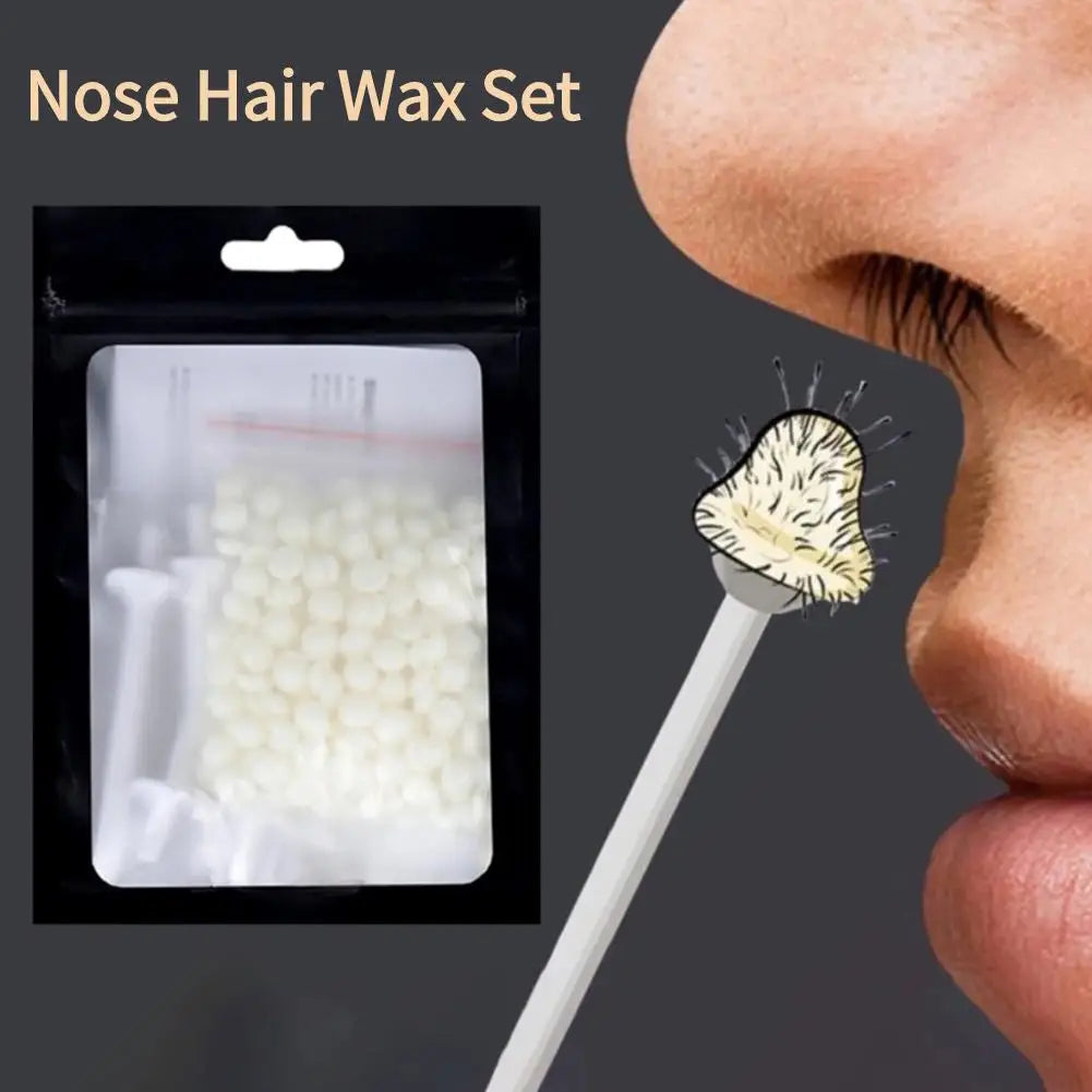 25g/50g Portable Nose Wax Kit Painless Ear Nose Hair Removal Wax Kit Sticks Nail Wax Cleaning Nose Beauty Tool For Men And Women Oasis Select