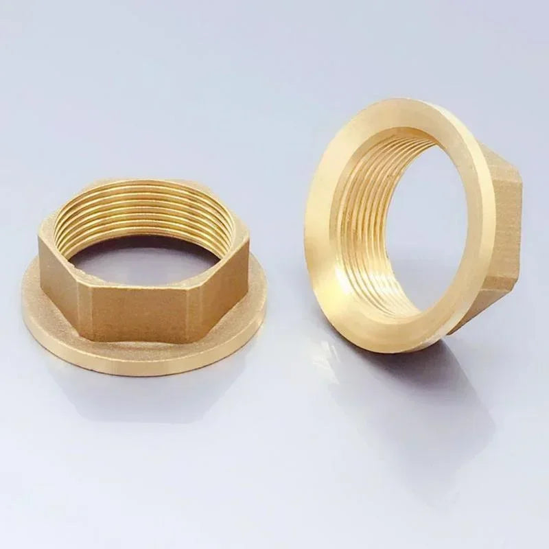 Copper Kitchen Sink Cold Hot Faucet Accessories Base Fixed Foot Screw Nut Water Tap Pipe Connector for Bathroom Kitchen Hardware Oasis Select