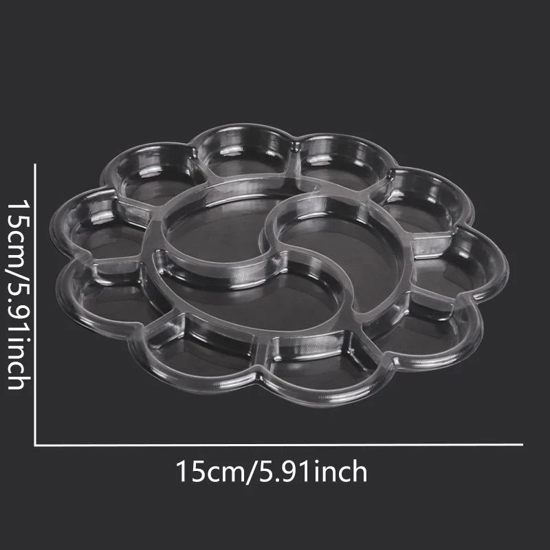 10Pcs Painting Water Color Watercolor Mixers Disposable Color Mixing Plate Color Pallet Watercolor Mixers Oil Painting ﻿ Oasis Select A