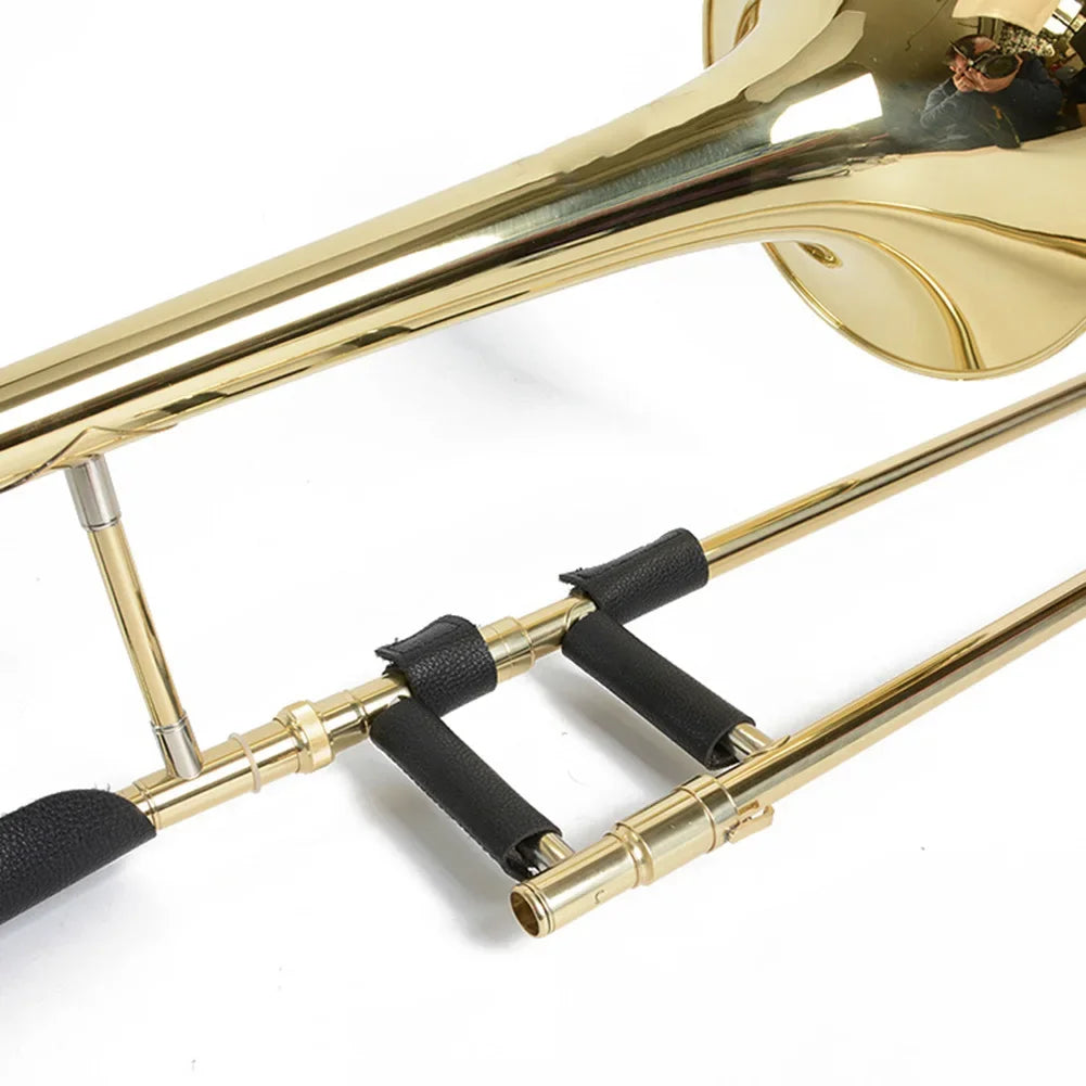 Trombone Trumpet Handguard Cushion Leather Sax Trombone Protective Neck Cover Protective Case Cover Woodwind Instrument Oasis Select