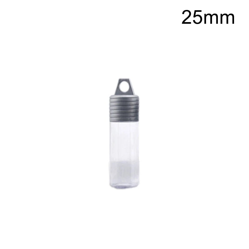 Modular Transparent Plastic Storage Bottles for Small Parts