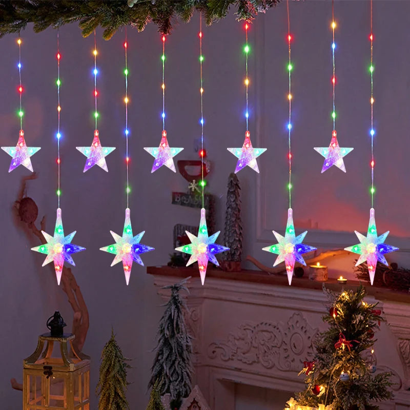 300 LED Curtain String Lights USB | 8 Modes & Remote