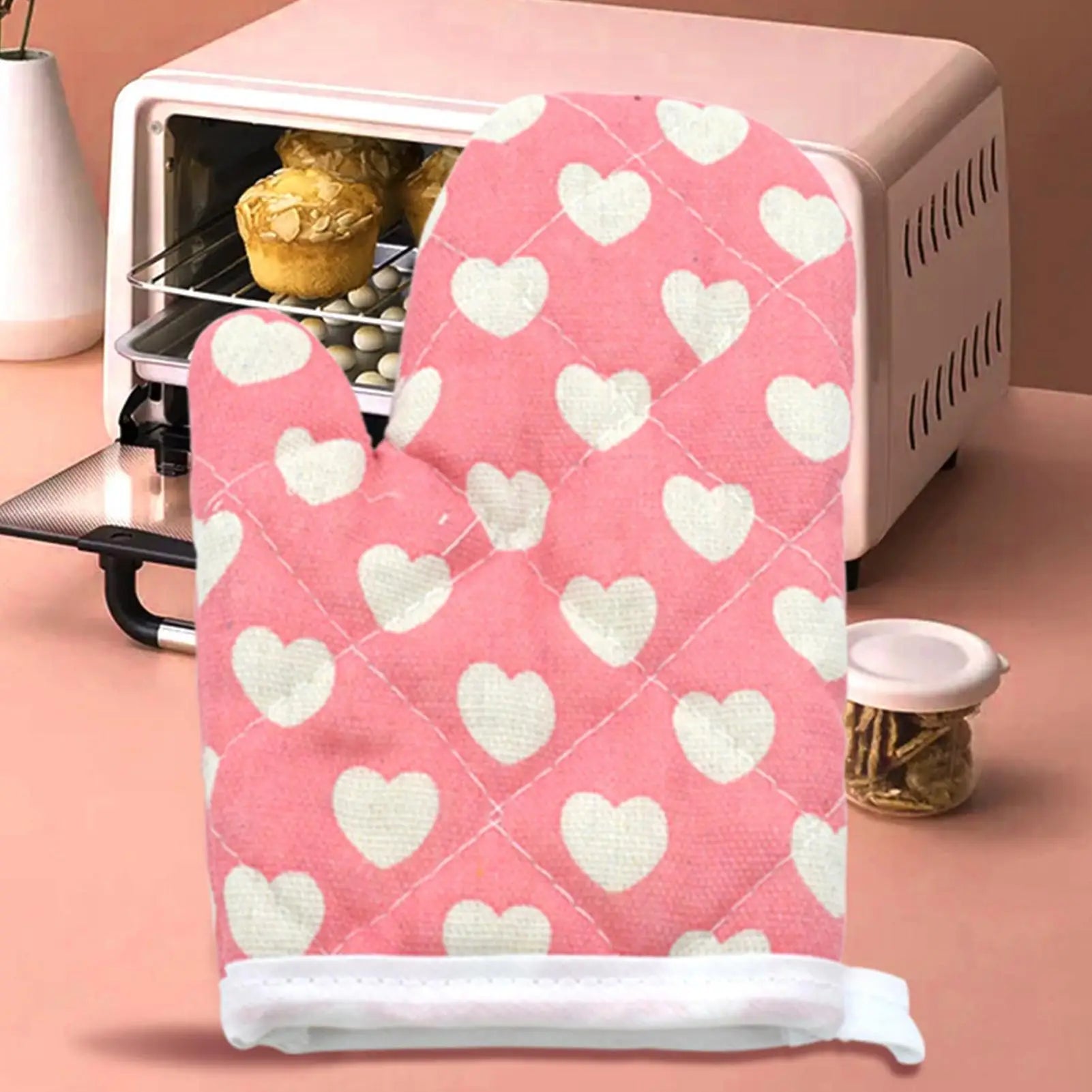 Kids Oven Mitts for Baking Real Food Children Microwave Gloves for Kids Play Kitchen Kitchen Microwave Gloves Kids Oven Mitts Oasis Select