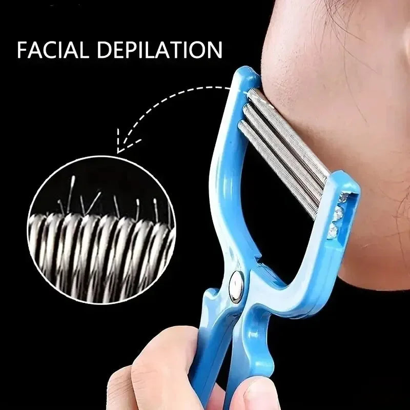 1 PCs Facial Hair Remover Manual Removal Epilator Beauty ShavingThreading Tool For Women Oasis Select