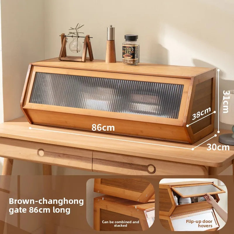 Bookshelf Shelf Floor-to-ceiling toy storage Book cabinet Locker Living room can be stacked Modular combination lattice cabinet Oasis Select CH 86 long brown