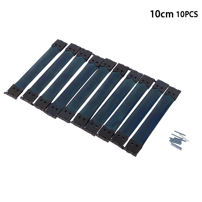 10Pcs Metal Internal Flex Frame Kiss Clasp Lock For Purse Internal Flex DIY Purse Handbag Bag Hinges Sewing Bags Accessories Oasis Select 10cm 10pcs