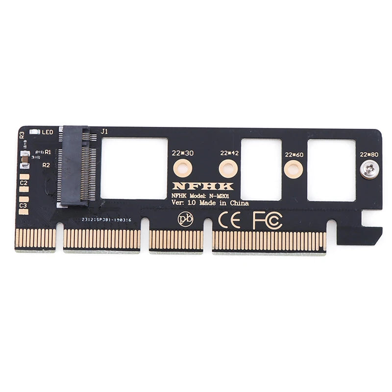 1*NVMe M.2 NGFF SSD to PCI-E PCI express 3.0 16x x4 adapter riser card converte Oasis Select